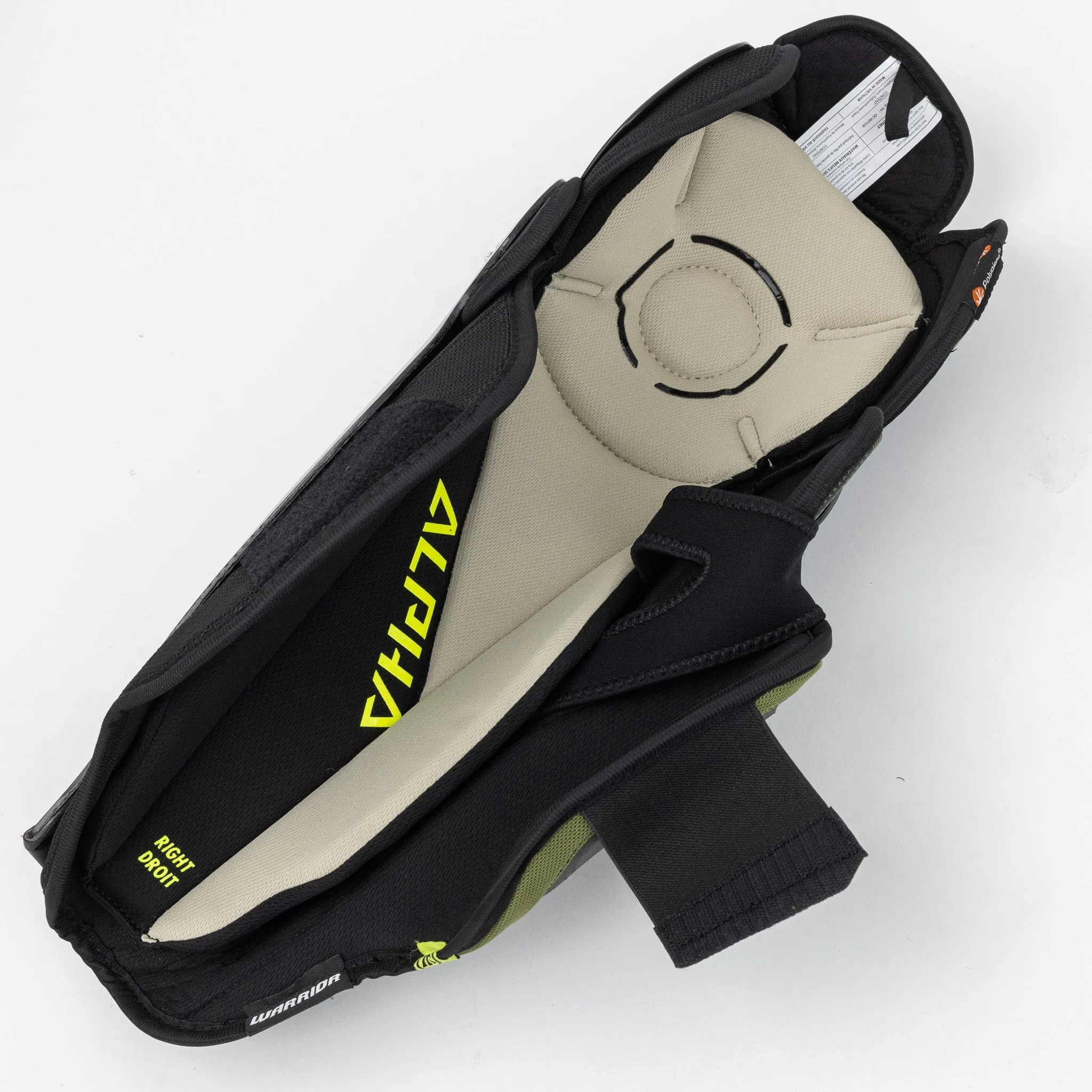 Warrior Alpha Pro Junior Hockey Shin Guards