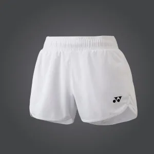 [Yonex YW0004EX Ladies White Shorts]
